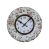 Discount Chic Antique Wanduhr Flower Power
