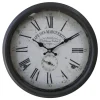 Discount Chic Antique Wanduhr mit römischen Zahlen