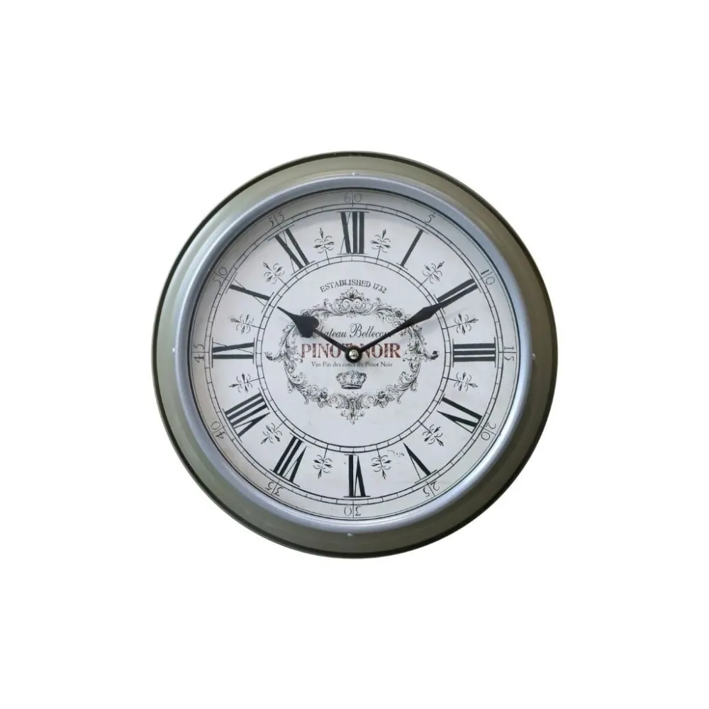 Clearance Chic Antique Wanduhr Pinot Noir