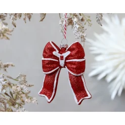 Sale Chic Antique Weihnachtlicher Schleifen Aufhänger