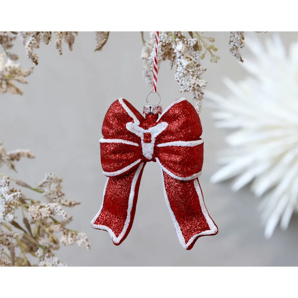 Sale Chic Antique Weihnachtlicher Schleifen Aufhänger