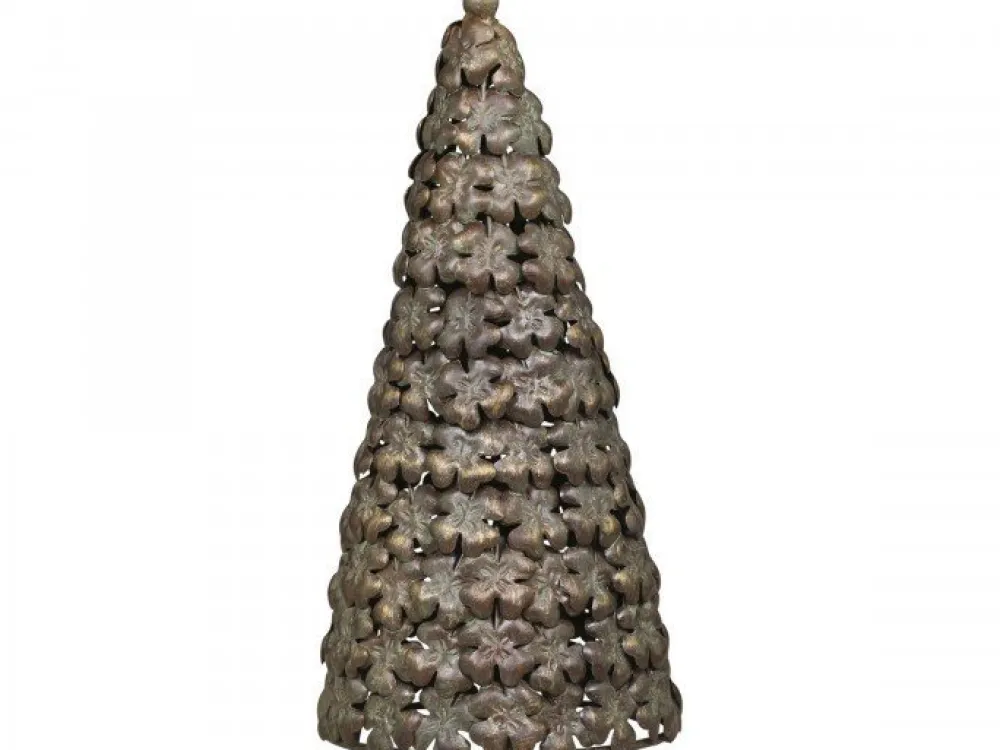 Outlet Chic Antique Weihnachtsbaum aus Eisenblumen