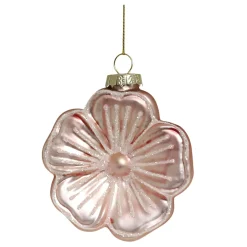 Online Chic Antique Weihnachtskugel Rosa Blume