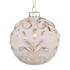 Sale Chic Antique Weihnachtskugel mit Goldmuster Vrilles