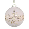 New Chic Antique Weihnachtskugel mit Goldmuster Fleur