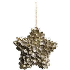 Hot Chic Antique Weihnachtskugel Sternenform