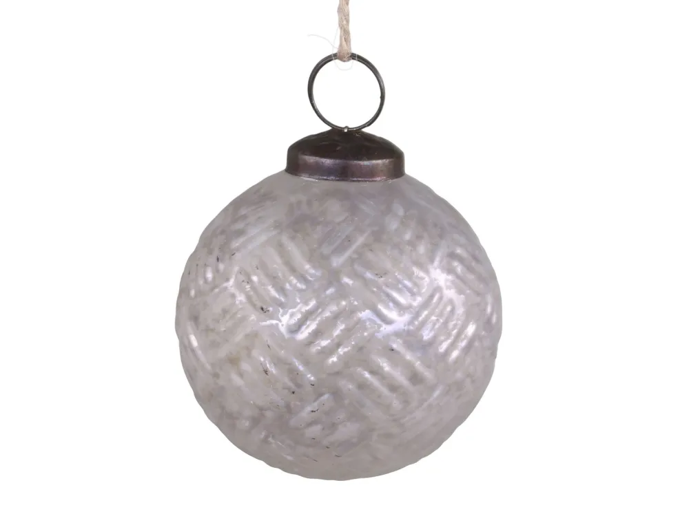 Discount Chic Antique Weihnachtskugel Criss Cross