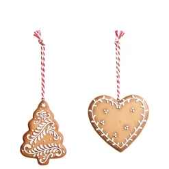 Sale Chic Antique Weihnachtsplätzchen Aufhänger 2er-Set
