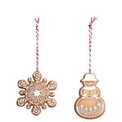 Sale Chic Antique Weihnachtsplätzchen Aufhänger 2er-Set