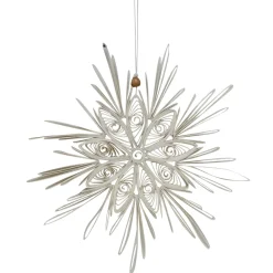 New Chic Antique Weihnachtsstern Aufhänger aus Papier