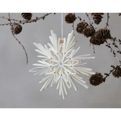 New Chic Antique Weihnachtsstern Aufhänger aus Papier