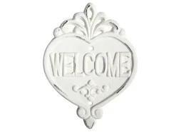Best Chic Antique Welcome Schild aus Eisen
