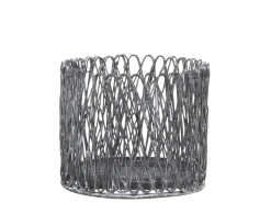 Outlet Chic Antique Windlicht Fil de Fer aus Eisen