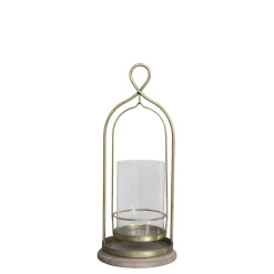 Sale Chic Antique Windlicht mit Glas