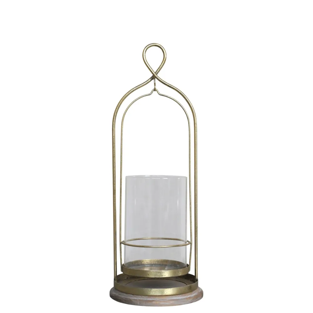 Sale Chic Antique Windlicht mit Glas