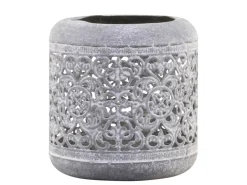 Discount Chic Antique Windlicht mit Dekomuster
