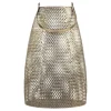 Chic Antique Windlicht mit Lochmuster aus Eisen