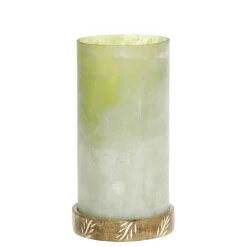 Hot Chic Antique Windlicht mit graviertem Sockel