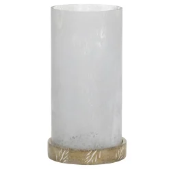 Discount Chic Antique Windlicht mit Mangoholz
