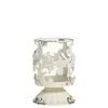 Hot Chic Antique Windlicht mit Pflanzen Dekor