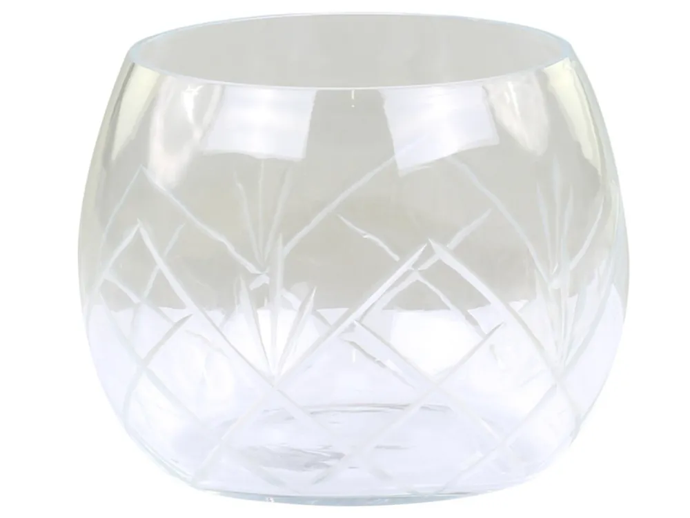 Online Chic Antique Windlicht mit Schliff Muster