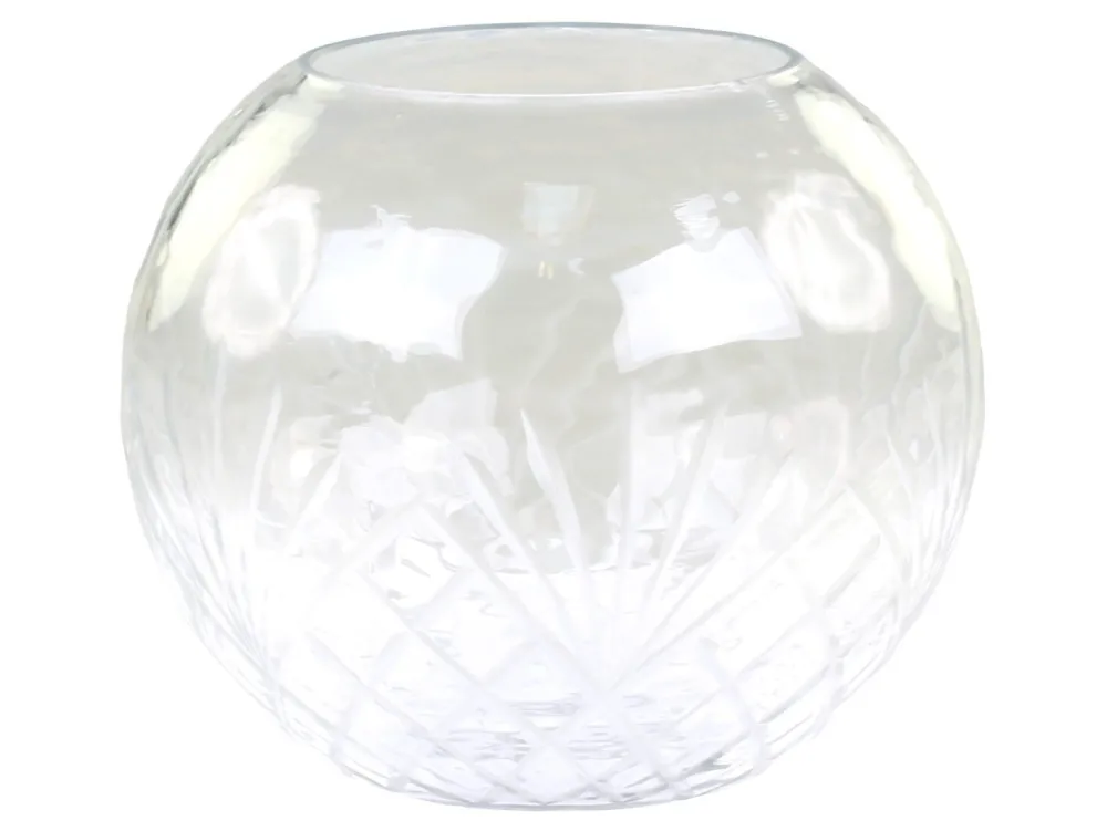 Online Chic Antique Windlicht mit Schliff Muster