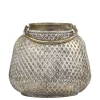 Discount Chic Antique Windlicht Vire mit Muster