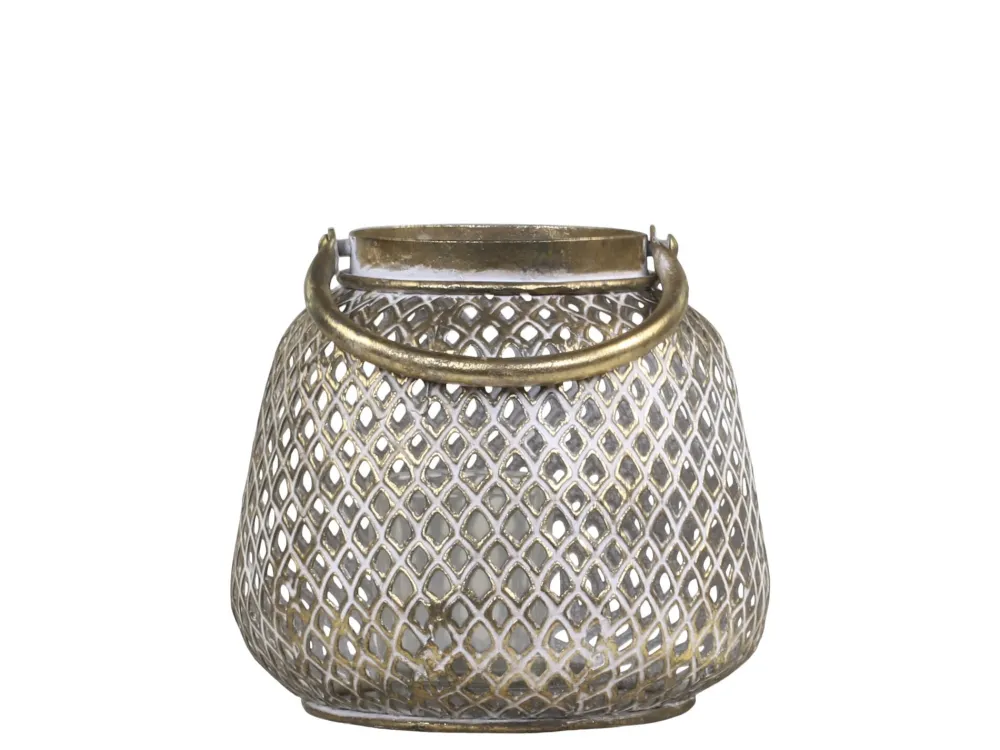 Discount Chic Antique Windlicht Vire mit Muster