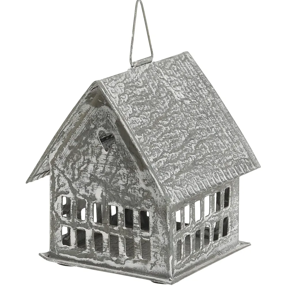 Outlet Chic Antique Winterliches Lichthaus zum Aufhängen