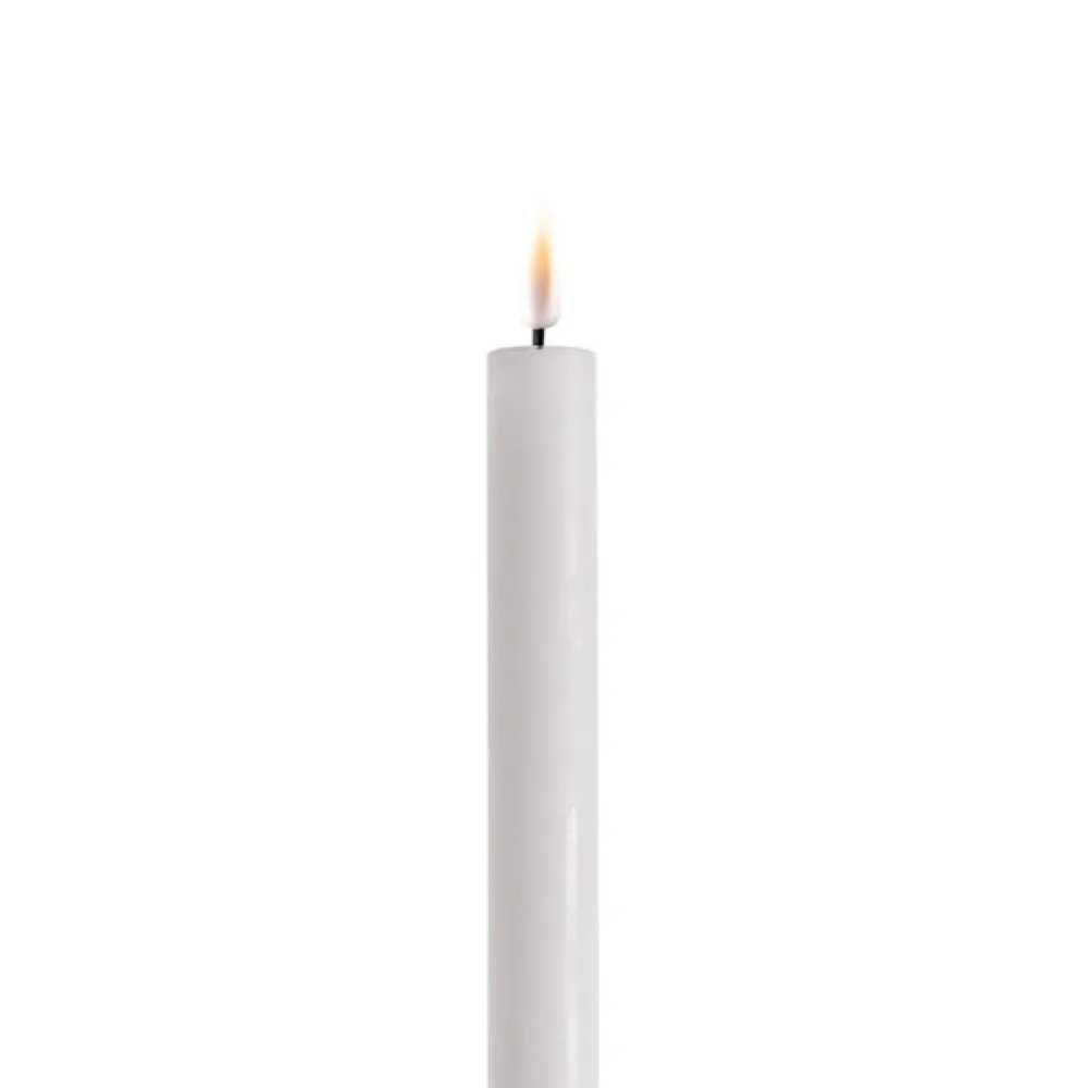 Clearance Deluxe Homeart LED 2er Set Stabkerze Real Flame
