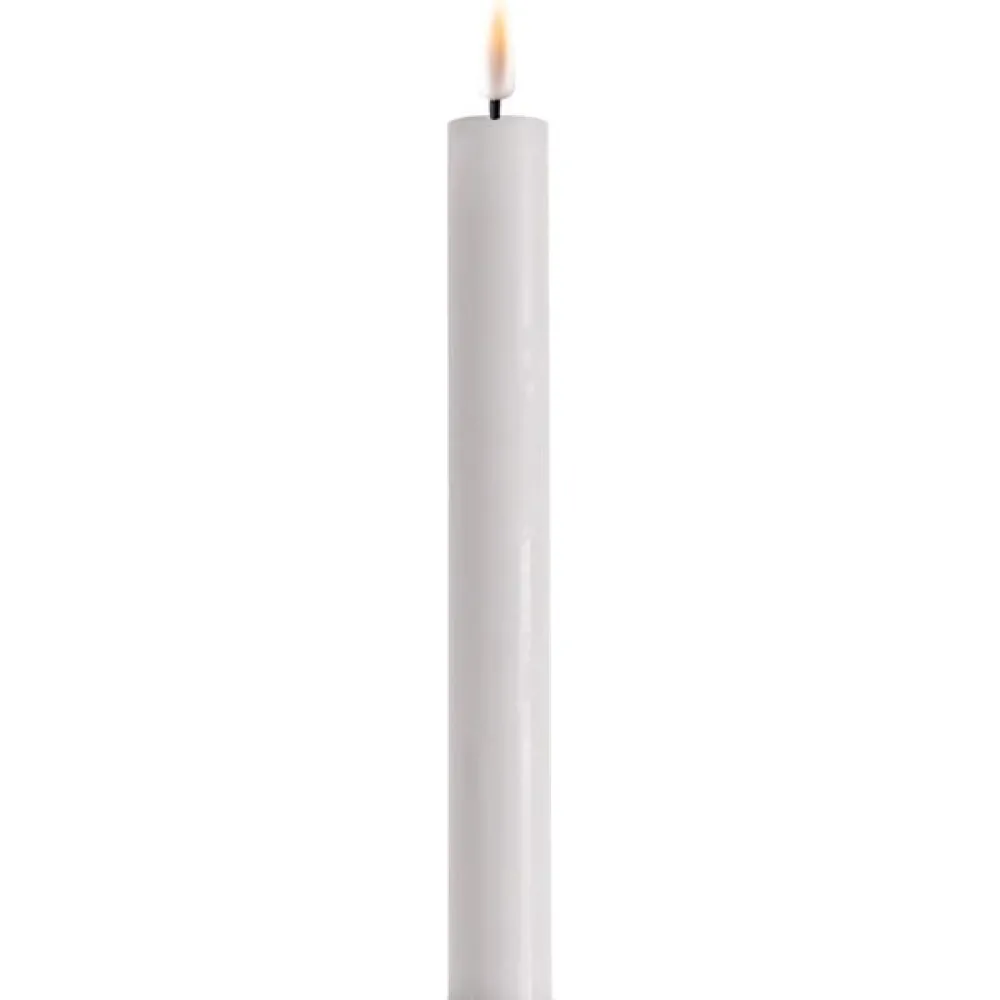 Clearance Deluxe Homeart LED 2er Set Stabkerze Real Flame
