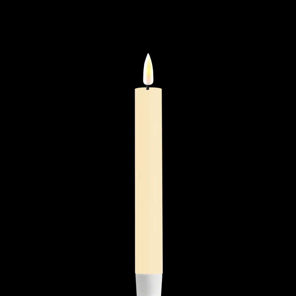 Clearance Deluxe Homeart LED 2er Set Stabkerze Real Flame