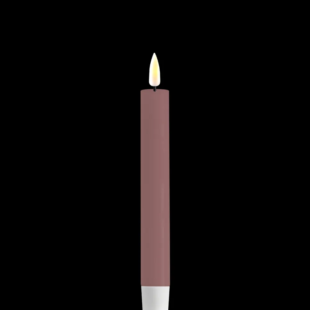 Clearance Deluxe Homeart LED 2er Set Stabkerze Real Flame