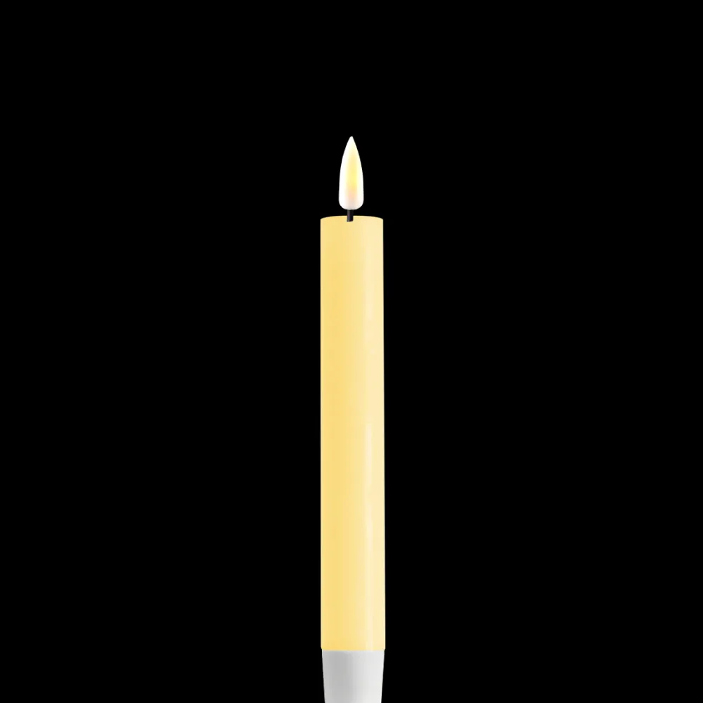Clearance Deluxe Homeart LED 2er Set Stabkerze Real Flame