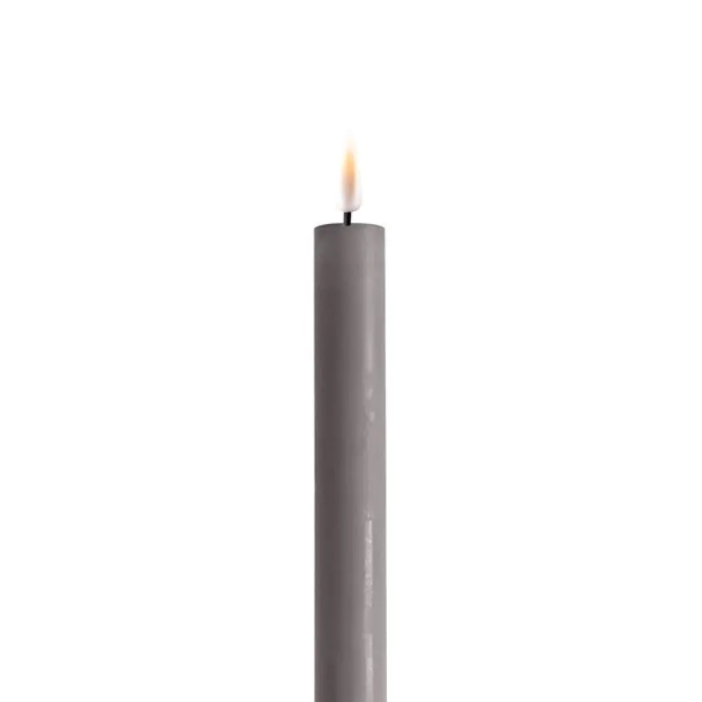 Clearance Deluxe Homeart LED 2er Set Stabkerze Real Flame