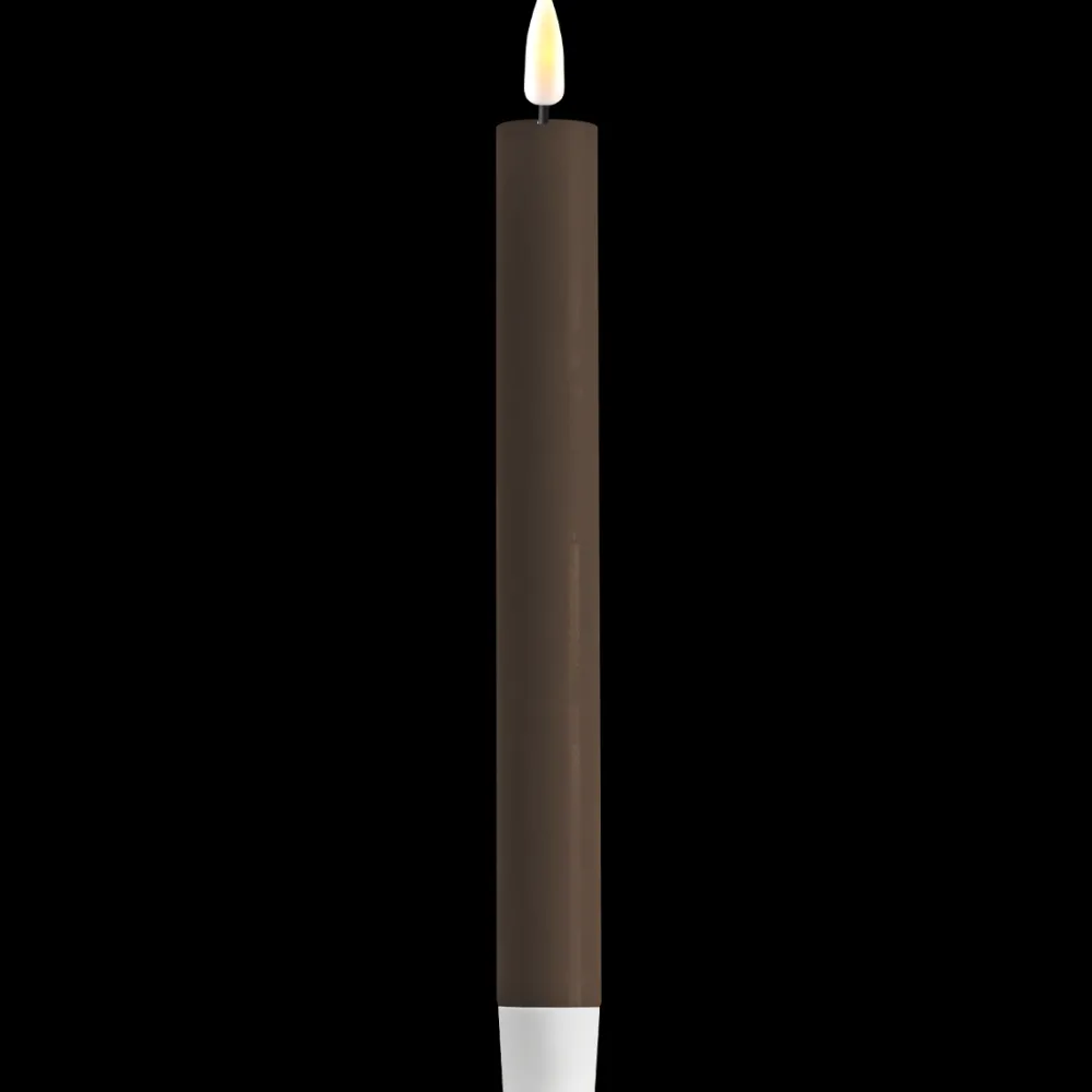 Clearance Deluxe Homeart LED 2er Set Stabkerze Real Flame