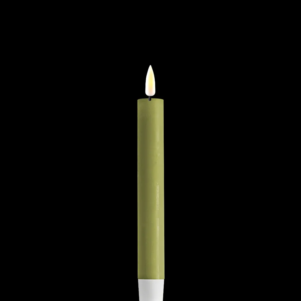Clearance Deluxe Homeart LED 2er Set Stabkerze Real Flame