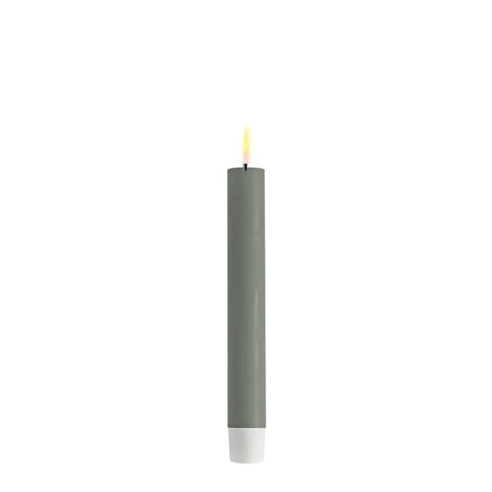 Clearance Deluxe Homeart LED 2er Set Stabkerze Real Flame