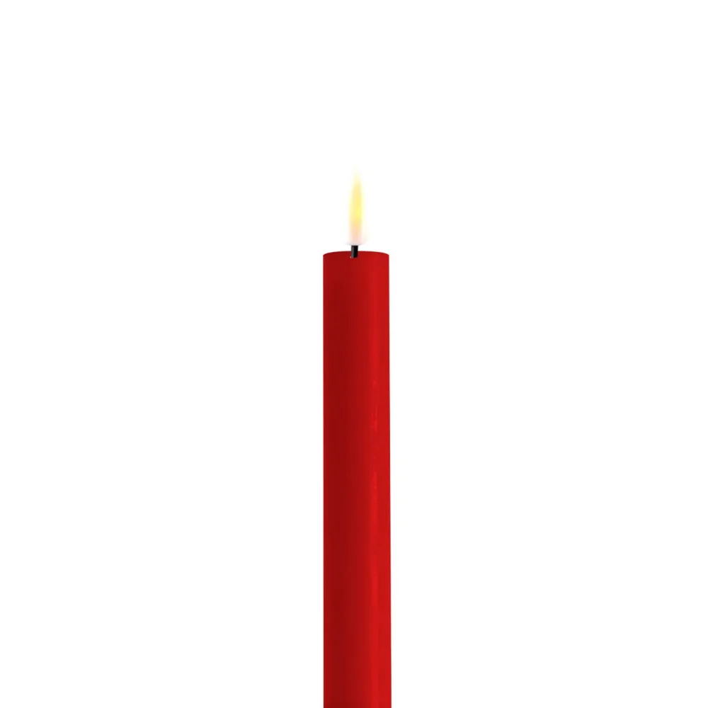 Clearance Deluxe Homeart LED 2er Set Stabkerze Real Flame