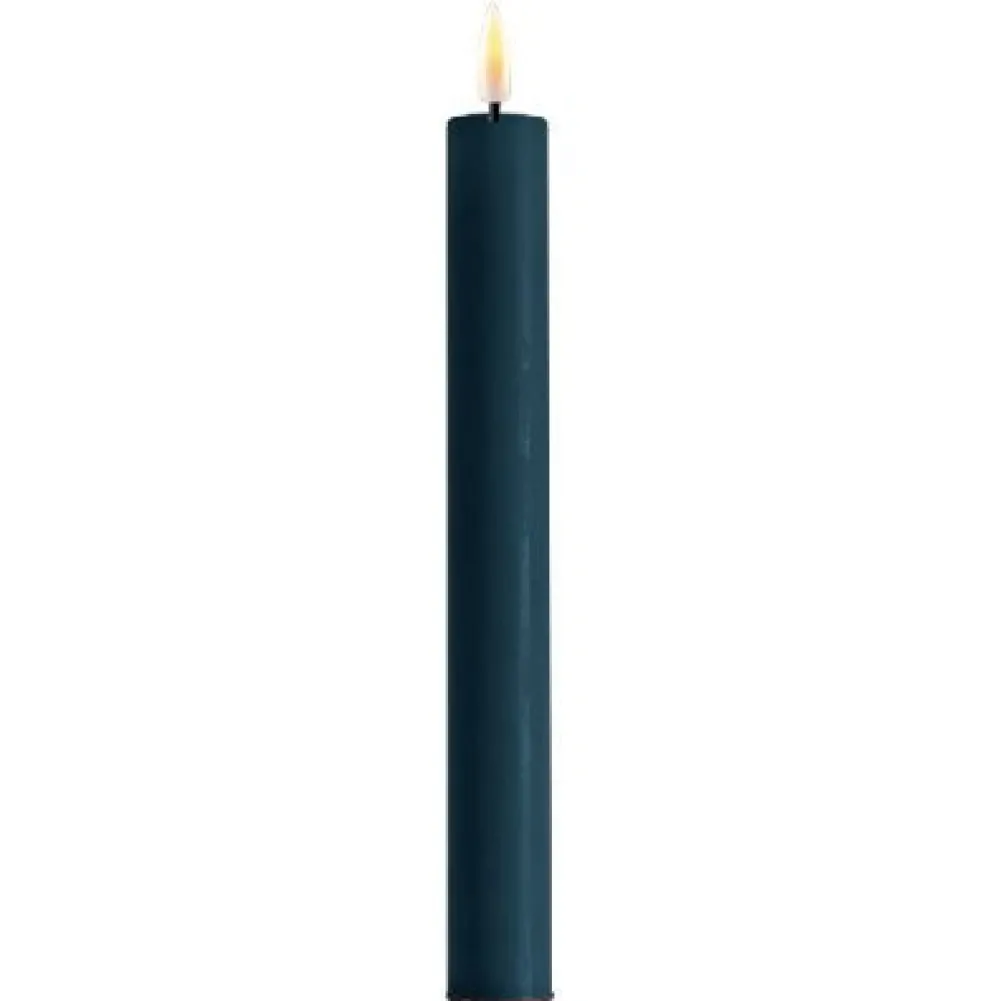 Clearance Deluxe Homeart LED 2er Set Stabkerze Real Flame