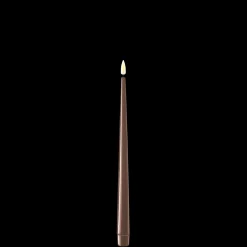Online Deluxe Homeart LED Stabkerze mit Lack Real Flame 2er Set