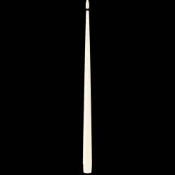 Online Deluxe Homeart LED Stabkerze mit Lack Real Flame 2er Set