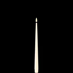 Online Deluxe Homeart LED Stabkerze mit Lack Real Flame 2er Set
