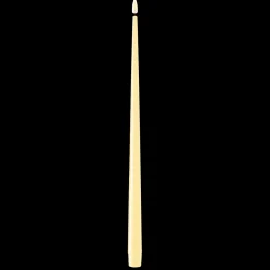 Online Deluxe Homeart LED Stabkerze mit Lack Real Flame 2er Set