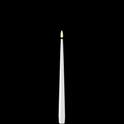 Online Deluxe Homeart LED Stabkerze mit Lack Real Flame 2er Set