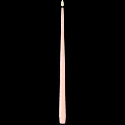 Online Deluxe Homeart LED Stabkerze mit Lack Real Flame 2er Set