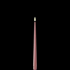 Online Deluxe Homeart LED Stabkerze mit Lack Real Flame 2er Set