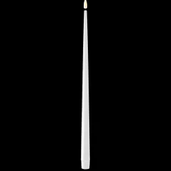 Online Deluxe Homeart LED Stabkerze mit Lack Real Flame 2er Set