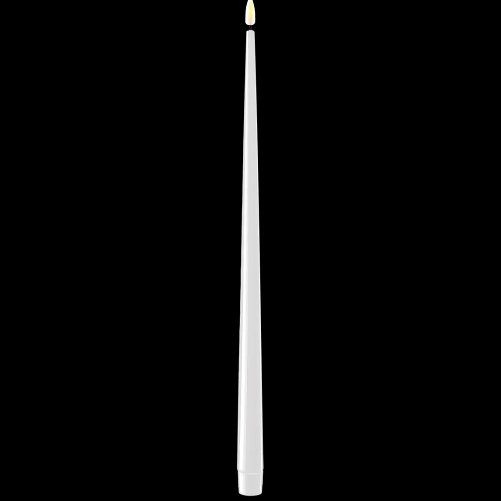 Online Deluxe Homeart LED Stabkerze mit Lack Real Flame 2er Set