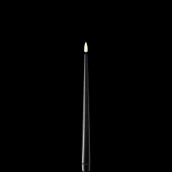 Online Deluxe Homeart LED Stabkerze mit Lack Real Flame 2er Set